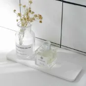 (店+)【Warm House Decor 暖和家居】硅藻吸水洗漱墊(吸水杯墊 浴室洗漱墊)