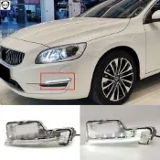Volvo S60 14-18款前保險槓霧燈日行燈日間行車燈