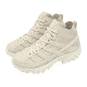 【MERRELL】登山鞋 Moab 2 Decon Mid Cord SE 女鞋 灰 白 麂皮 戶外 抓地(ML008834)