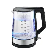 (店+)【KINYO】KINYO 2L玻璃快煮壺 ITHP-170 熱水壺 電熱壺 快煮壺 煮水壺 自動斷電 耐熱玻璃