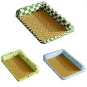 (店+)寵物涼感藤編床墊 夏季透氣狗窩墊 可拆洗貓狗通用冰絲涼蓆 防滑耐抓寵物床 小中大型犬貓適用