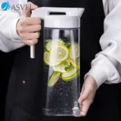 【日本ASVEL·現貨】日式耐熱冷水壺 可橫放 冰箱麥茶壺 冷泡茶壺 密封防漏 1.1/1.6/2.1/3.1L 大容量