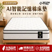 小不記 獨立筒床墊 記憶棉床墊 軟硬適中 舒適支撐 透氣防蟎 靜音抗干擾 單人雙人加大床墊 22/25cm加厚床墊 免運