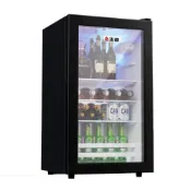 (店+)冷藏櫃 110V現貨58L冰箱 商用酒水展示櫃飲料櫃 蛋糕保險櫃製冷酒櫃立式玻璃門