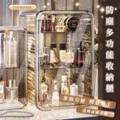 【川澤百貨】防塵多功能精美收納櫃 化妝品收納盒 公仔收納盒 杯子收納櫃 杯子收納架 馬克杯收納 咖啡杯架 杯子收納盒 水杯架