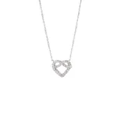 【BreezeOnline 微風精品線上】Bianca Jewelry Infinity Love 無限的愛鑽石項鍊