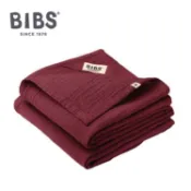 【大樹健康購物網】【丹麥 BIBS】 Muslin有機棉紗布安撫巾（2入）莓果