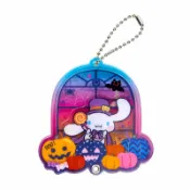 asdfkitty可愛家精品店 asdfkitty*大耳狗 萬聖節南瓜 壓克力相框吊飾 掛飾-日本正版商品