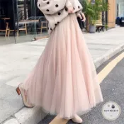 《現貨》女生長裙 多層次大裙擺 澎澎紗裙 防曬 小個子 高個子