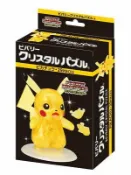 震撼日式精品百貨 【震撼精品百貨】神奇寶貝_Pokemon~精靈寶可夢 皮卡丘立體水晶拼圖29片*48405