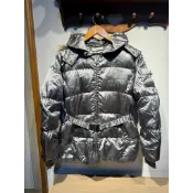 常春藤 古銀色 長袖 羽絨外套 女 14碼m（櫃1）