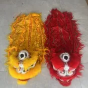 舞獅頭 塑料幼兒童舞獅子 醒獅南獅幼兒錶演舞獅頭 醒獅 錶演服裝 舞獅sad00001頭可眨眼套裝舞獅獅少年兒童獅頭醒獅