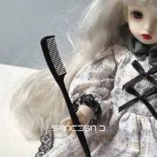 娃娃專用梳子 ꔛ 迷你 袖珍 梳子 娃娃梳子 16cm 17cm 30cm 芭比 娃娃 SD BJD 娃娃屋 微縮 扭蛋