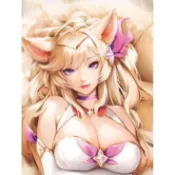 新品🔥小象高品質英雄聯盟動漫等身抱枕九尾妖狐阿貍周邊二次元雙面長抱枕靠墊【60*180下單宅配