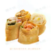 鴻運-正方形壽司豆皮(40片/700g/包)#全素#四角40-1B4B【魚大俠】FF959
