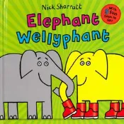＊小貝比的家＊ELEPHANT WELLYPHANT/硬頁書/3~6歲