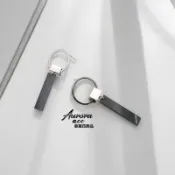 Aurora.acc｜弗羅拉 圈圈耳環 長方垂墜耳環｜附 收納袋 擦拭布 耳扣｜奧蘿菈飾品｜鋼針耳環 耳釘耳環 小紅書