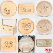 韓國大創 Daiso 木製 杯墊 盤子 餐盤 收納 置物 擺飾 筆桶 小物 裝飾 居家 迪士尼 正版 奇奇蒂蒂 維尼