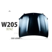 超級團隊S.T.G 賓士 W205 升級 C63 樣式 鋁合金 雙駝峰樣式 引擎蓋 密合度優 台灣製造 MIT