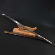 現貨 龍泉劍莊 花梨木居合刀 龍泉收藏刀 未開刃 龍泉名劍 戰劍 一體刀劍 訓練刀 龍泉刀劍 影視道具 鎮宅擺件 刀劍