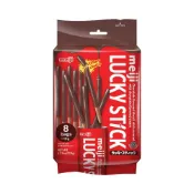 【日藥本舖】明治Lucky雙層巧克力棒-家庭號120g