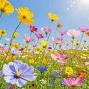 夢想花園｜精選矮桿波斯菊花種子 室內外皆宜 發芽率高 快速開花 美化環境 西洋波斯菊種子 花姿柔美 耐旱 好養護