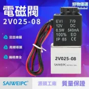 檸檬精選屋 【精密直動】電磁閥 氣動電磁閥 控制閥 換向閥 二位二通 12V/220V 常閉型 一進一出 工業自動化設備專用