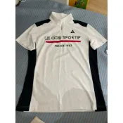 二手閒置出🔥精品lecoqsportif（公雞牌🐓）高爾夫球裝⛳️男士polo衫🏌️‍♂️白色L碼