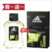買一送一!愛迪達adidas 絕對無敵男香100ml-極限挑戰 [32228]