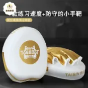 宜悅家居 拳擊手靶速度靶散打腳靶泰拳專業訓練弧形拳靶一對小手靶精準靶子 py6231