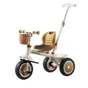 【自行車專區】鳳凰兒童腳踏溜娃手推三輪車1-2-3-5--6歲大號嬰兒