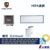 濾研所 適用 日立Hitachi除濕機RD-12BQ 12FR 16FQ RD-200HS 240HG HEPA空氣濾網