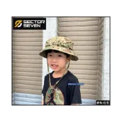 (店+)野戰搖滾 SECTOR SEVEN 兒童圓邊帽 可調式 多地形迷彩 戰術闊邊帽圓盤帽小孩奔尼帽漁夫帽登山帽