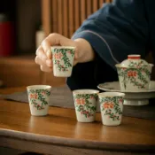 全球選品1館 生活百貨 念雲居純手繪茶杯陶瓷品茗杯家用開片可養聞香杯主人杯單個小茶杯