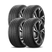 【MICHELIN 米其林】PILOT SPORT EV(PSEV) 寧靜續行電動車輪胎_四入組_送安裝(車麗屋)