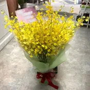 鮮花系列~文心蘭花束 精緻花 台北市外送免運費典華優惠券