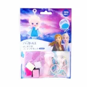 【墊腳石】(限量)(日貨)迪士尼DISNEY公主系列 DIY不織布鑰匙圈/掛飾/吊飾(材料包)-艾莎