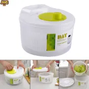 High Capacity Salad Spinner Vegetable Leaf Fruit Dryer Drain