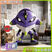 🌸次元好物🎴靜態不可動模型Funko POP747新世紀福音戰士eva初號機q版擺件公仔