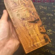 騰達百貨 快速出貨 【現貨可開發票】【如奕】雷擊棗木五雷號令令牌批發手把件木雕工藝品