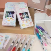 (店+)PILOT JUICE Sanrio 三麗鷗聯名限定 0.5mm 黑墨果汁中性筆 大眼蛙 布丁狗 山姆企鵝