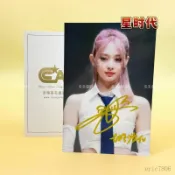 【店長推薦】🚚明星周子瑜 親筆簽名定妝照6寸2款親籤保真畢業禮物收藏周邊應援