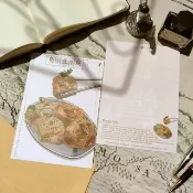 臭豆腐 台灣美食插畫明信片