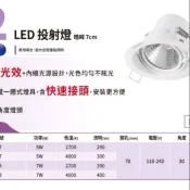 飛利浦 5W 7CM LED 皓眸 投射燈 崁燈 5瓦 7公分 59777

LED 5W投射燈(飛利浦7公分投射燈5W