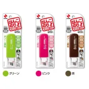 《現貨》日本 tenori 印章式 連續式 萬用壓式雙面膠 可替換裡面的膠帶