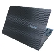 【Ez】ASUS ZenBook Pro Duo 15 UX582 UX582LR 黑色卡夢紋機身貼(含上蓋貼及底部貼)