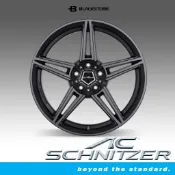[黑石研創] AC Schnitzer BMW2系列/F45鋁圈  7,5 x 19“ ET 49 霧黑【K02126】