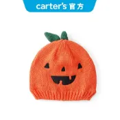 【Carter's 卡特】嬰兒 可愛南瓜毛帽 萬聖系列 角色扮演 萬聖節童裝 | 官方旗艦店