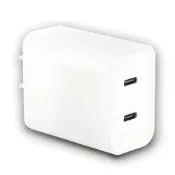愛樂購 【聖岡科技Dr.AV】USB-524C 雙孔2.4A 智能12W 充電器(國際電壓 防火 充電頭)