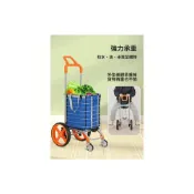(店+)含稅免運 買菜車/購物車/推車/戶外推車 家用買菜車小拉車折疊便攜購物車拉桿車輕便手拉車小推車拖車